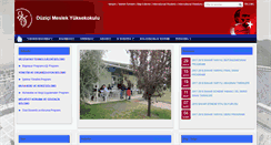 Desktop Screenshot of duzicimyo.osmaniye.edu.tr