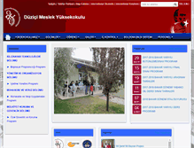 Tablet Screenshot of duzicimyo.osmaniye.edu.tr
